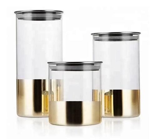 VH FRASCO BOROSIL. REDONDO 1000ml TAPA METALIZ